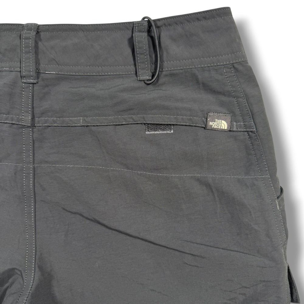 The North Face Cargo Hiking Shorts Size 6 Womens Gray - No Leg Attachments